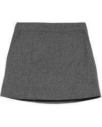 DUNST - High-Waisted A-Line Skirt - Lyst