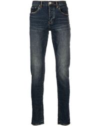 Purple Brand - Brand P001 Low-Rise Slim-Leg Jeans - Lyst