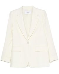Lardini - Single-Breasted Peak-Lapel Blazer - Lyst