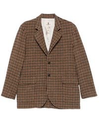 Barena - Checked Wool Jacket - Lyst