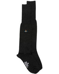 Vivienne Westwood - Orb-Embroidered Socks - Lyst