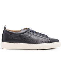 Henderson - Grainy Leather Sneakers - Lyst