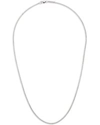Tom Wood - Lee Chain Slim Necklace - Lyst