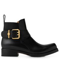 Versace - Orlando Leather Boots - Lyst