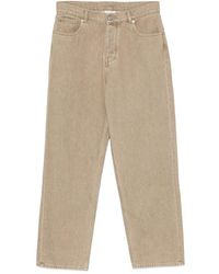Drole de Monsieur - Logo-Patch Belt-Loop Jeans - Lyst