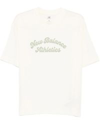 New Balance - T Shirts Neutral - Lyst