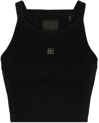 Givenchy - Cropped Tank Top - Lyst