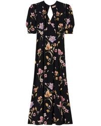 Twinset - Floral Long Dress - Lyst