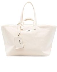 A.P.C. - Bags White - Lyst