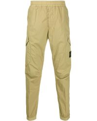 Stone Island Slim-fit Cargo Trousers - Brown