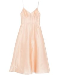 Alberta Ferretti - Dresses Neutral - Lyst
