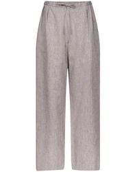 Loulou de Saison - Clark Pleated Drawstring Trousers - Lyst