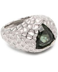 DARKAI - Hammered-Effect Trillion-Cut Ring - Lyst
