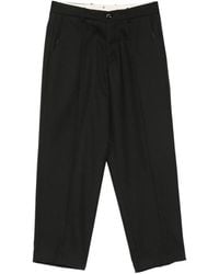 Nine:inthe:morning - Meteorite Pressed-Crease Straight-Leg Trousers - Lyst