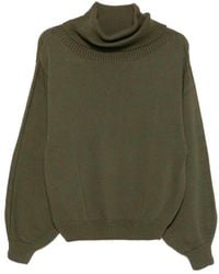 Baserange - Ribbed-Knit Roll-Neck Sweater - Lyst