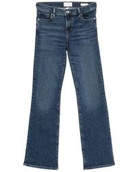 FRAME - The Rodeo Washed Flared Denim Jeans - Lyst