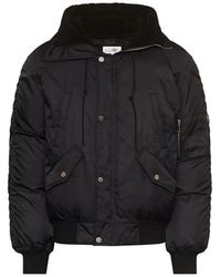 MM6 by Maison Margiela - Hooded Bomber Jacket - Lyst