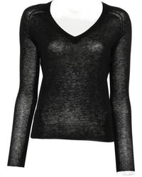 JOSEPH - Cetus V-Neck Top - Lyst