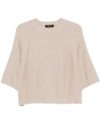Fabiana Filippi - Sequin-Embellished Raglan-Sleeve Sweater - Lyst