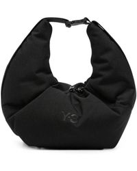 Y-3 - Crescent Logo-Print Padded Tote Bag - Lyst