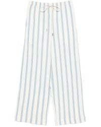 Bondi Born - Striped Drawstring Trousers - Lyst