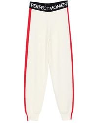 Perfect Moment - Side-Stripe Logo-Waistband Track Pants - Lyst