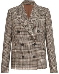 Brunello Cucinelli - Jacket Wool-Alpaca - Lyst