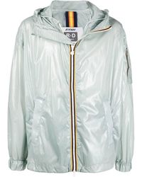 K-Way - Zipped Hooded Jacket - Lyst