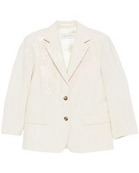 Dries Van Noten - Neutrals Jackets - Lyst
