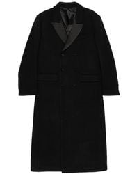 Ernest W. Baker - Double-Breasted Peak-Lapels Coat - Lyst