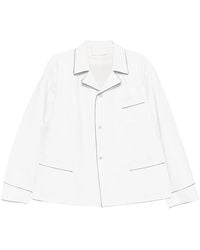 Prada - Piped-Trim Jacket - Lyst