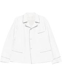 Prada - Piped-Trim Jacket - Lyst