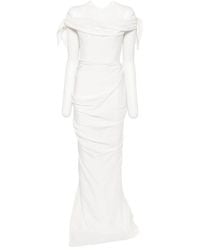 Cult Gaia - Off-Shoulder Draped Maxi Dress - Lyst