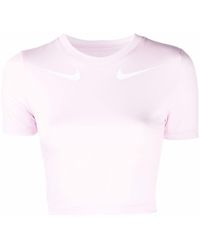 Nike Swoosh-logo T-shirt - Pink