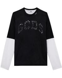 Gcds - Logo-Lettering Oversized T-Shirt - Lyst