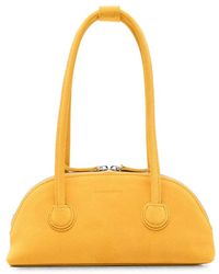 Marge Sherwood - Bessette Suede Half-Moon Tote Bag - Lyst