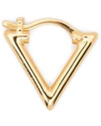 LAG World - Mini Lil Triangle Earring - Lyst