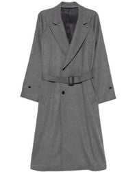 Ssstein - Chester Belted Raglan-Sleeve Coat - Lyst