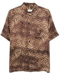 Ernest W. Baker - Animal-Print Short-Sleeve Shirt - Lyst