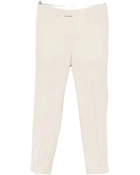 PT Torino - Corduroy-Textured Straight-Leg Trousers - Lyst