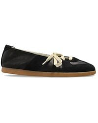 Maison Margiela - Replica Lace-Up Ballet Flats - Lyst