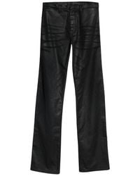 Gucci - Web-Stripe Straight-Leg Trousers - Lyst