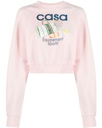 Casablancabrand - Equipement Sportif Organic Cotton Sweatshirt - Lyst