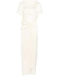 Bondi Born - Tie Side Maxi Dress - Lyst