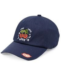 KENZO - Cherry-Embroidered Baseball Cap - Lyst