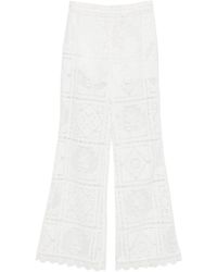 Zimmermann - Wide Trousers - Lyst