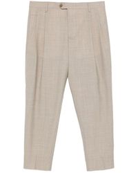 BRIGLIA - Arnos Pleated Trousers - Lyst
