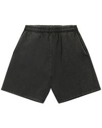 Entire studios - Elastic-Waistband Cotton Track Shorts - Lyst