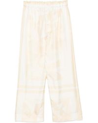 Carven - Patterned Trousers - Lyst