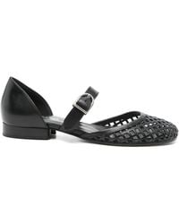 DURAZZI MILANO - Cut Out-Detail Ballet Flats - Lyst
